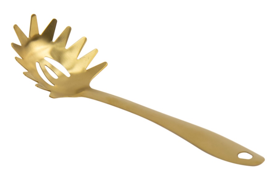 Gold Spaghetti Spoon