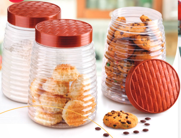 Ratan jar 3Psc 1400ML