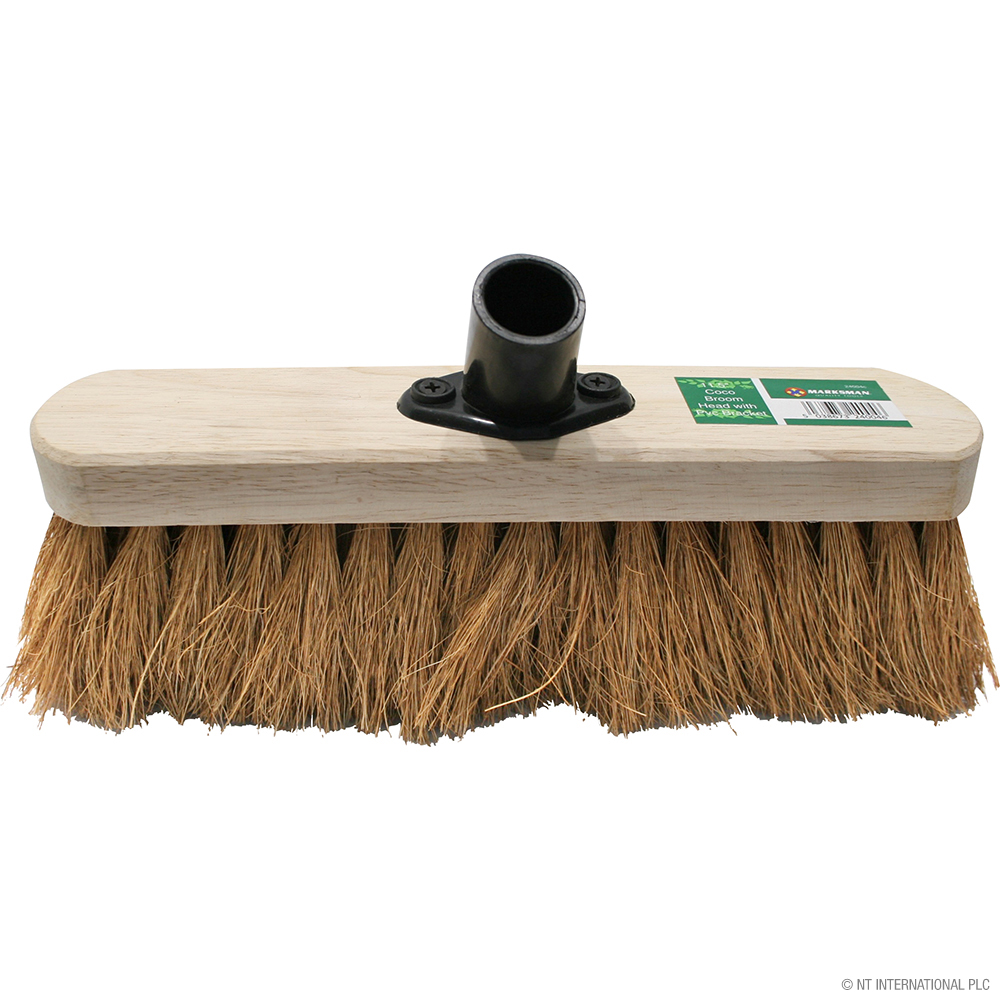 30CM (12") Wooden Bristle Hand Brush, Coco soft