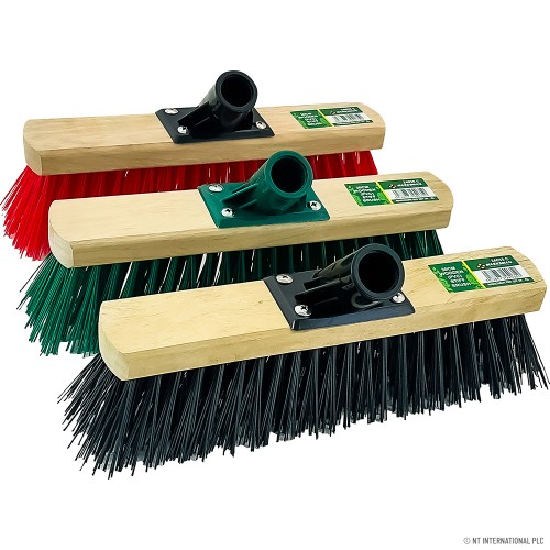 30cm Natural Wooden Brush Refill Stiff Fiber mix