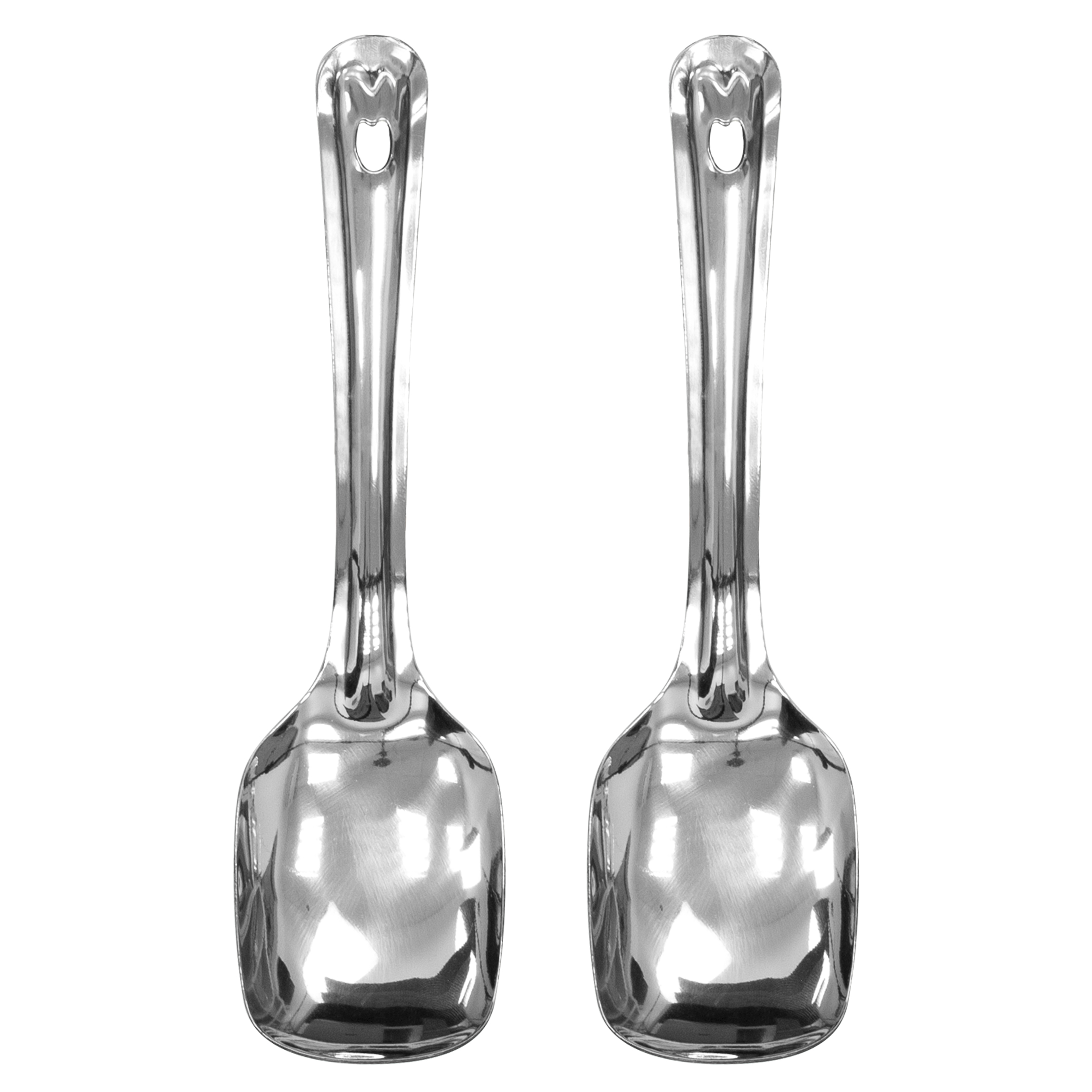 Serving Spoon Set 2pc Square 23CM