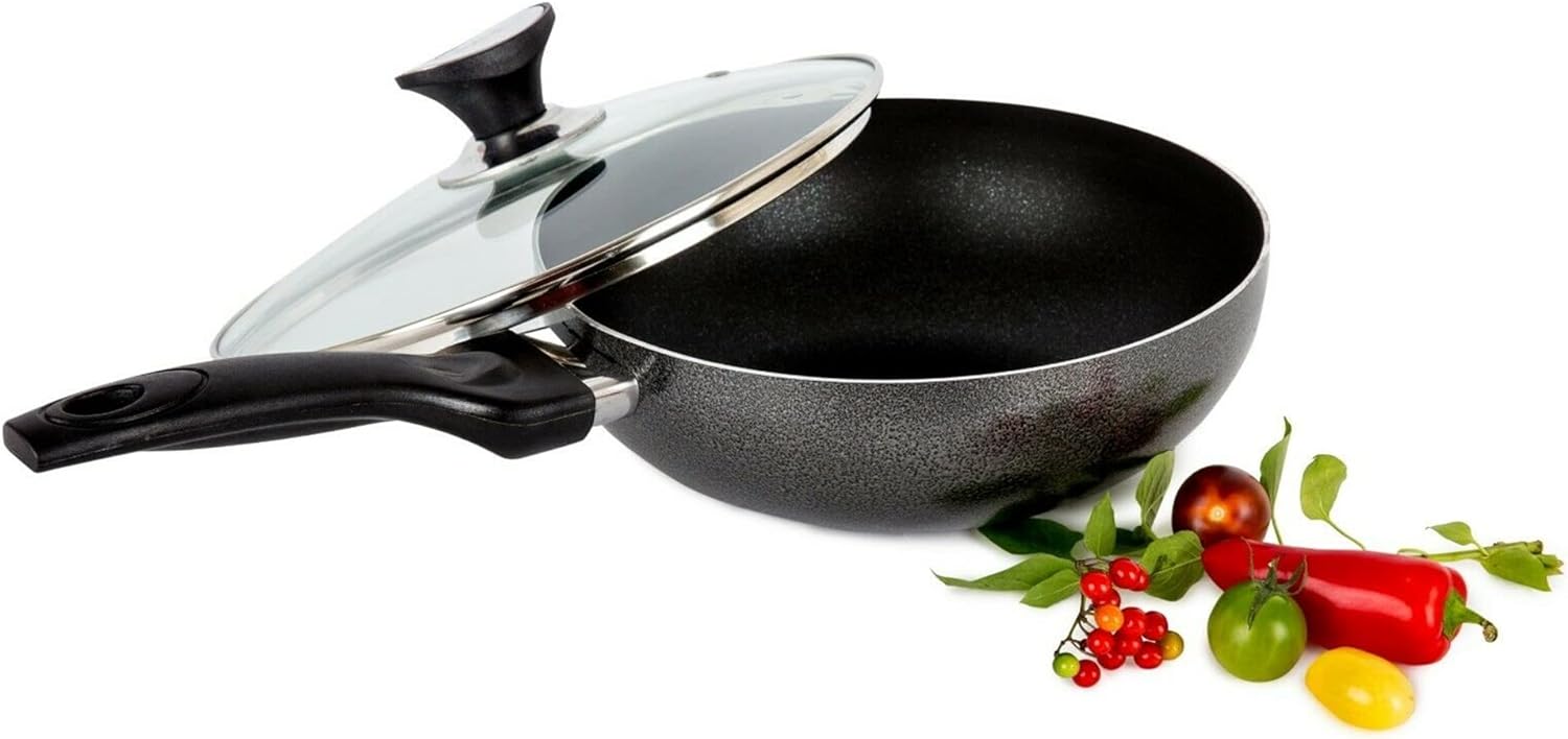 Sonex Classic Wok With Lid, 24CM (INDUCTION)