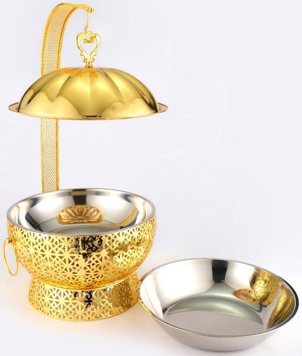 Buffet / Chaffing Dish Stainless Steel 9L GOLD