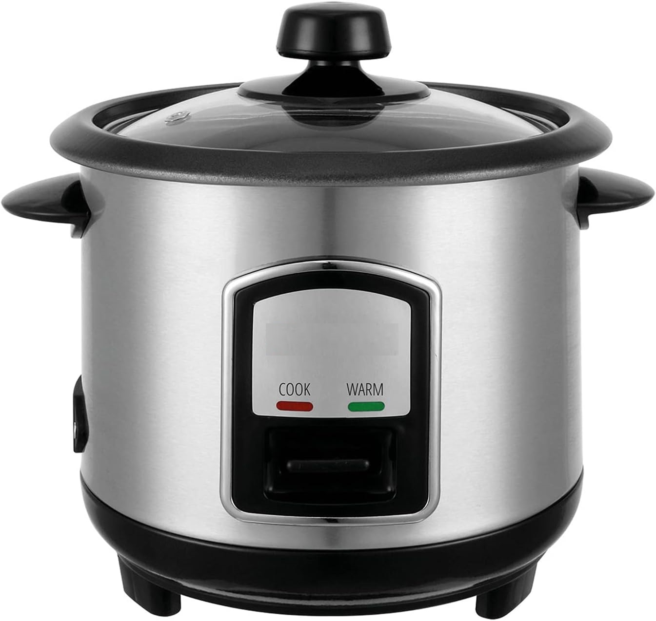 Stainless Steel Rice Cooker 0.8L 350W Silver