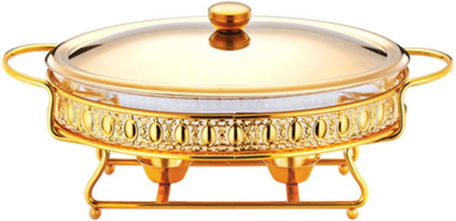 Luxury Gold  Buffet Food Warmer Chafing Dishes 3 Litre