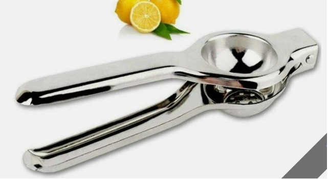 Manual Lemon Lime Squeezer Juicer Stainless Steel