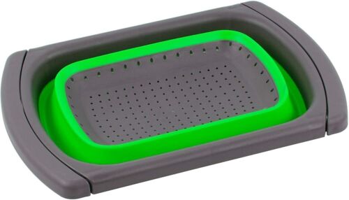 Silicon Extendable Sink Strainer Green