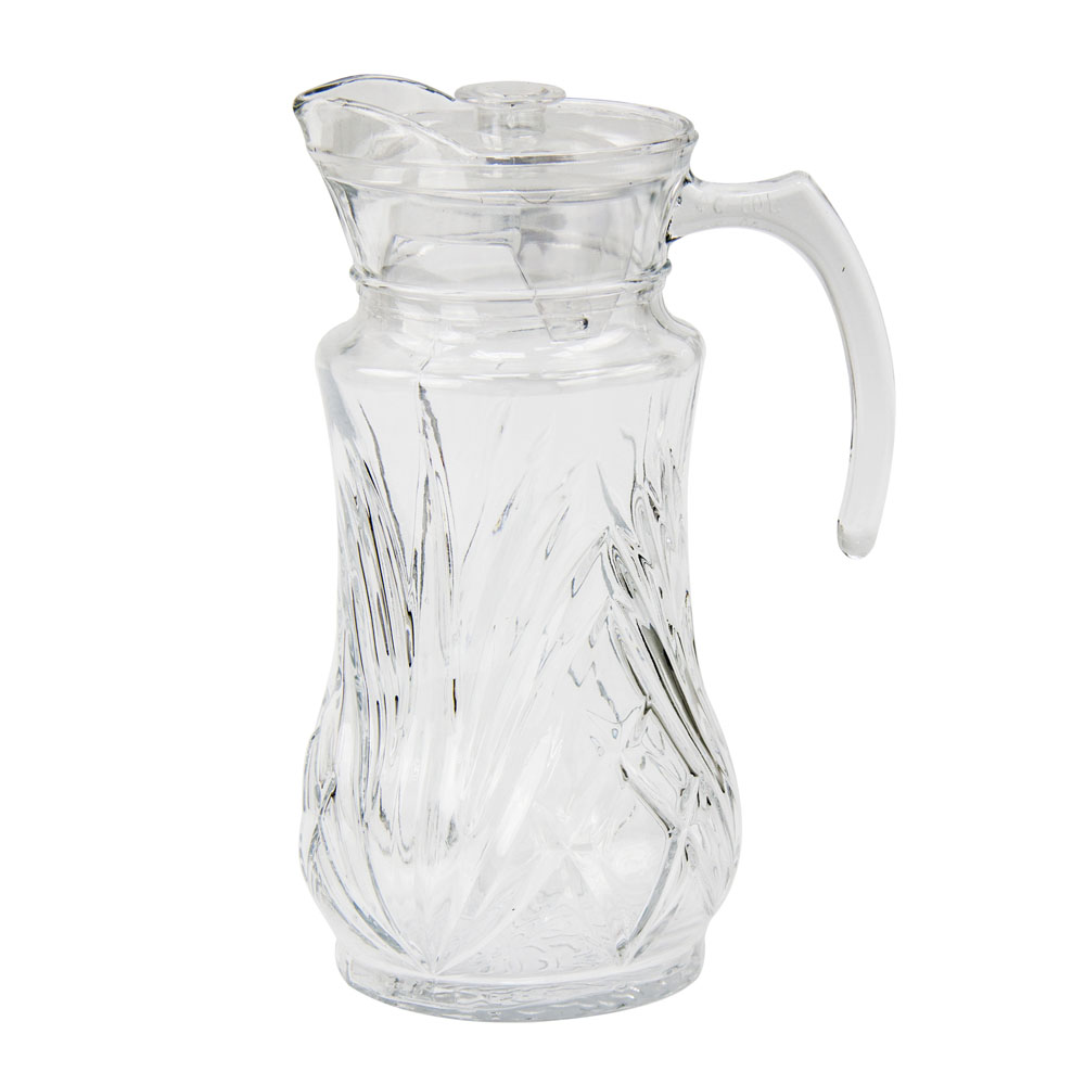Crystal Jug with Lid 1.8L