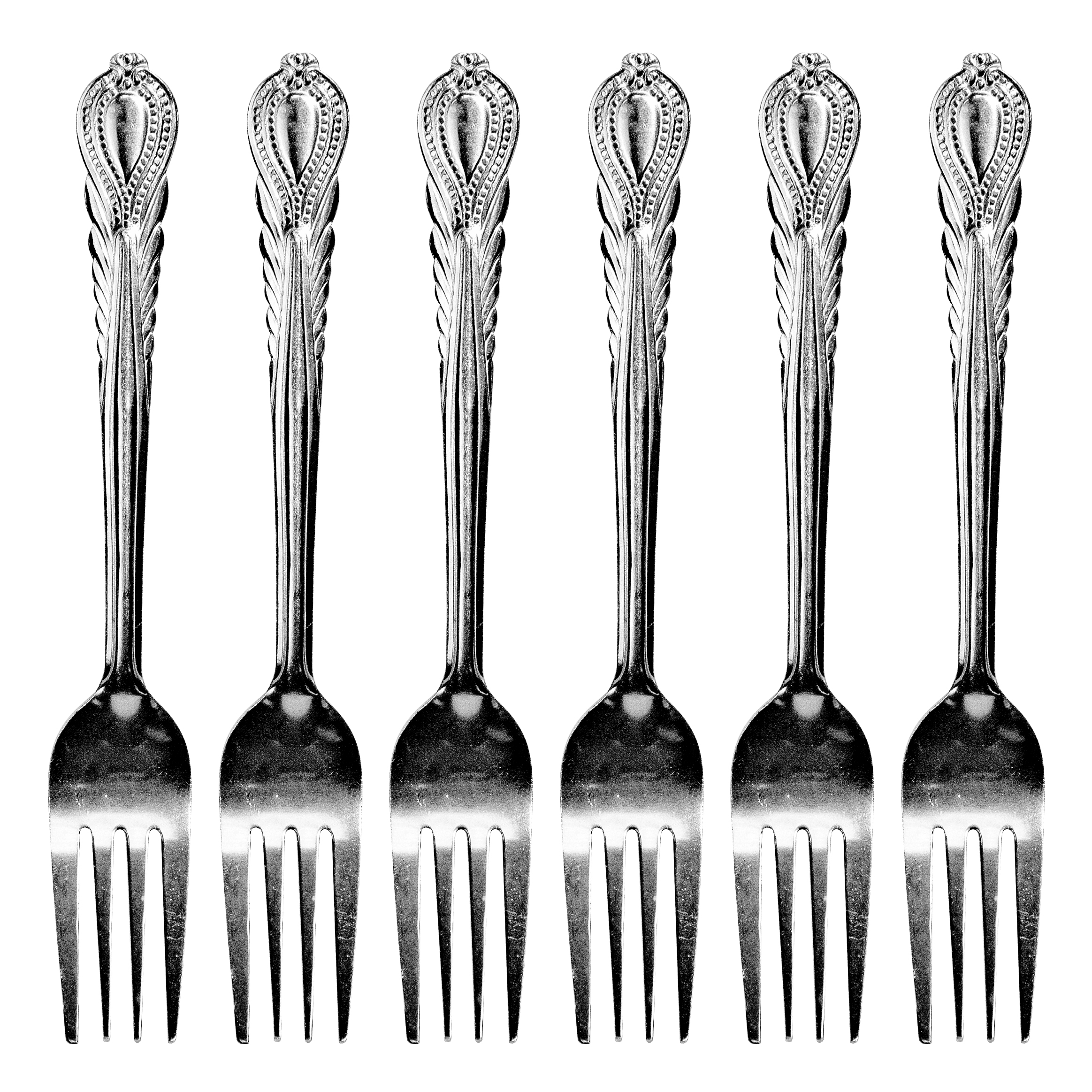 6pc Table Fork Set