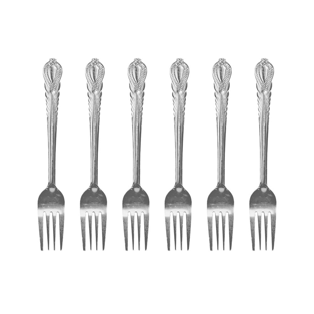 6pc Dessert Fork Set