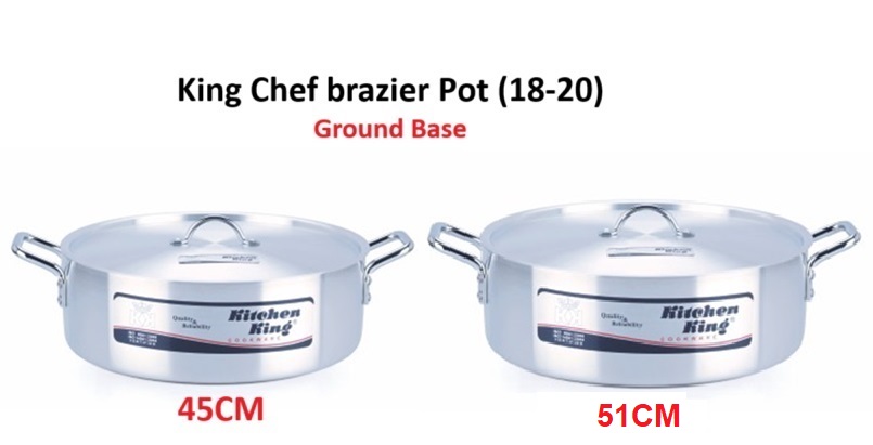 KK GROUND BASE King Chef Brazier Smart Pot 2PCS 18-20" (45-50CM)
