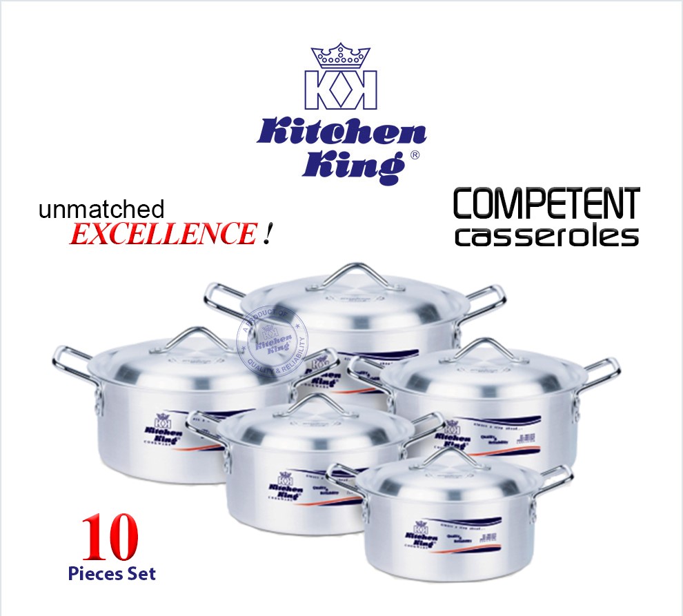 KK Metal-Finish Competent Set 10 PCS /7x11/ 18-28CM