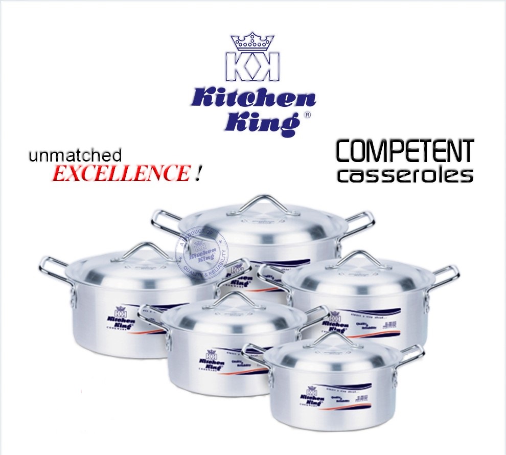 KK Metal-Finish Competent Set 8 PCS 13x16 (33,36,38,41CM)
