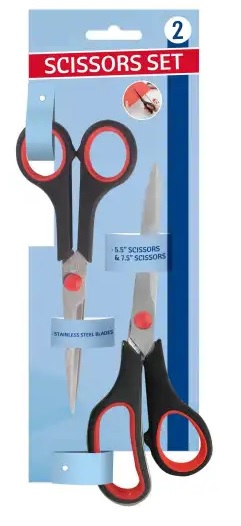 2pc Scissors Set (5.5" and 7.5")