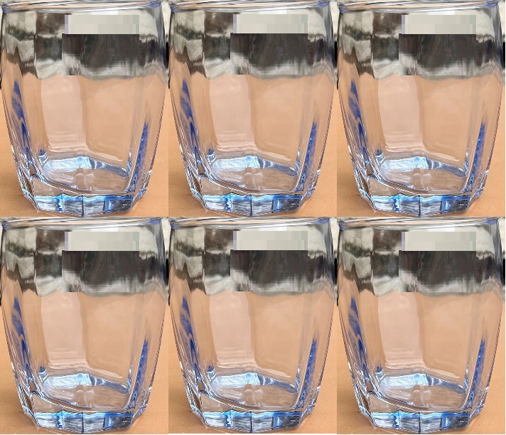 6PCS GLASS SET 280ML