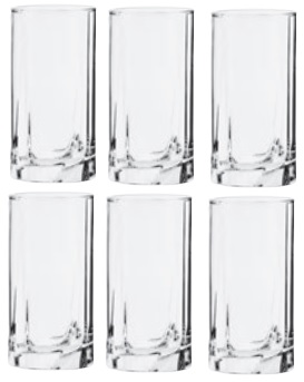 6PCS GLASS SET 470ML
