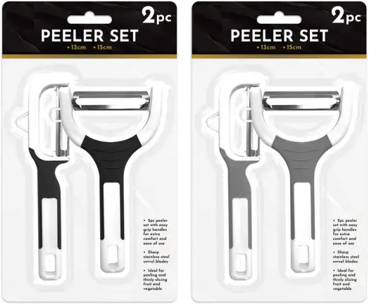 2pc Peeler Set  