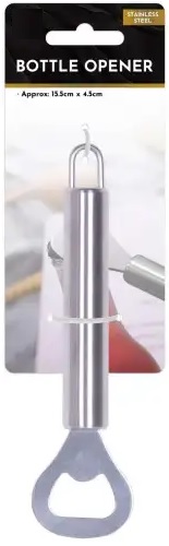 Stainless Steel Bottle Opener (15 x 4.5CM)