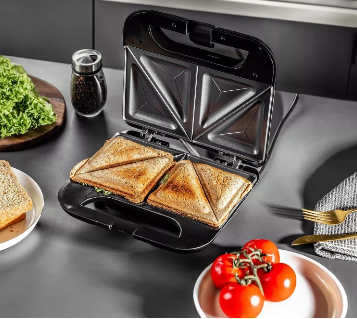 2 SLICE SANDWICH MAKER NON STICK COATING 85W