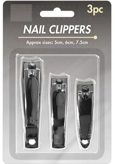 3pc Nail Clippers