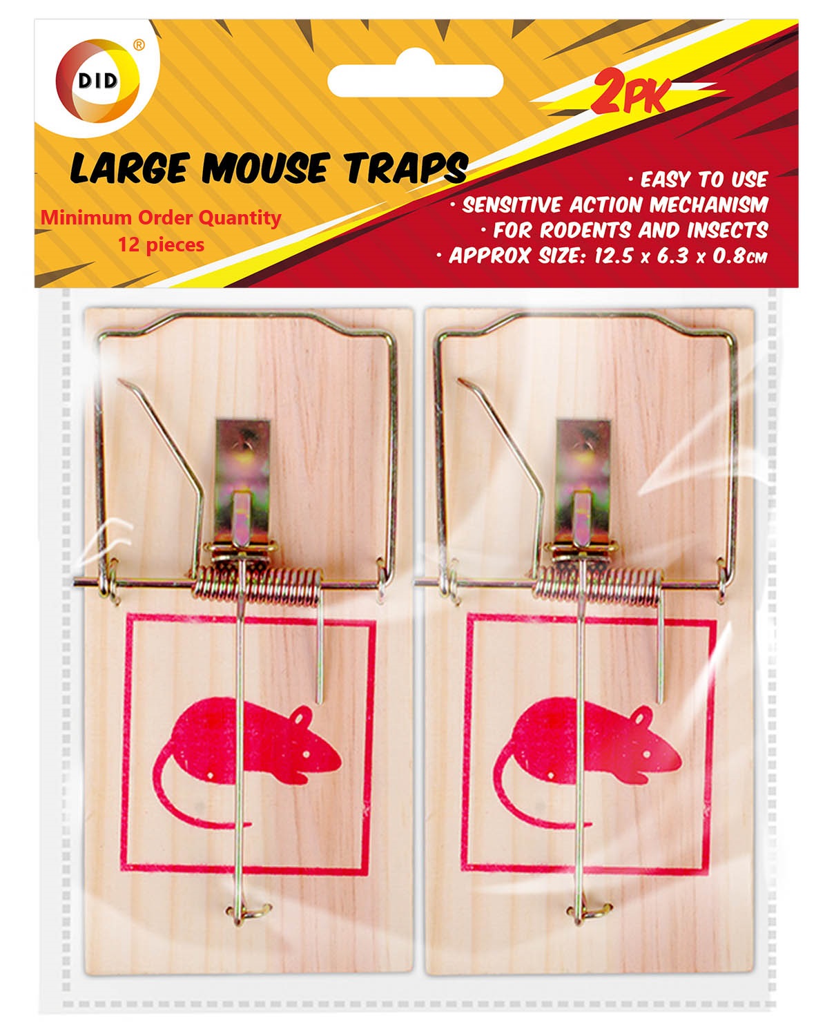 2pc large mouse traps