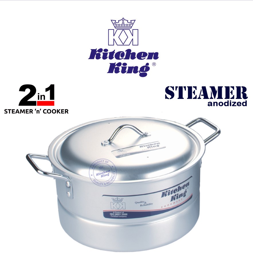 KK  (ANO) Cooker Steamer 2in1 (12x16)