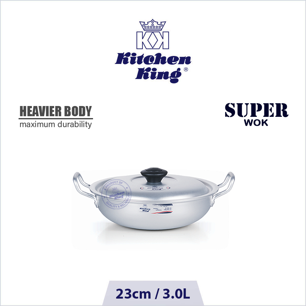 KK Metal-Finish Super Wok  (23 CM)