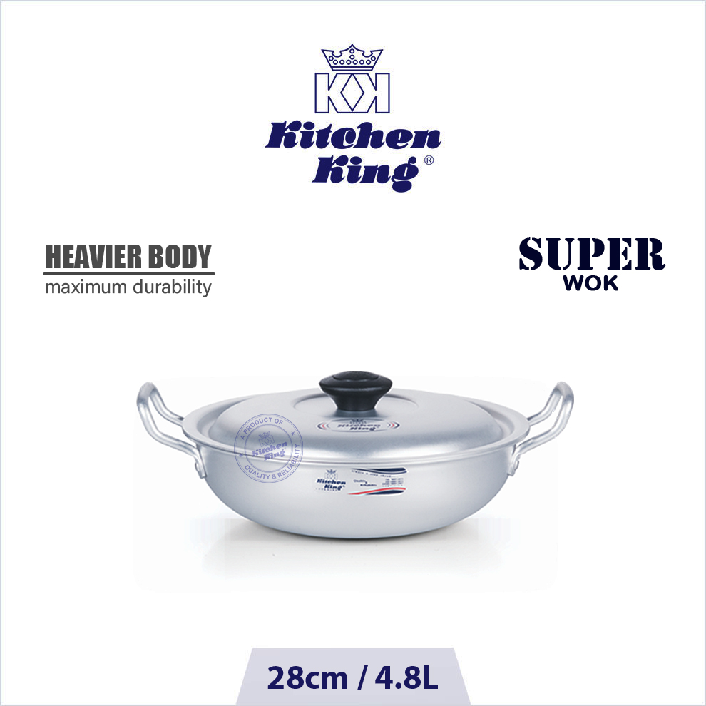KK Metal-Finish Super Wok (28 CM)