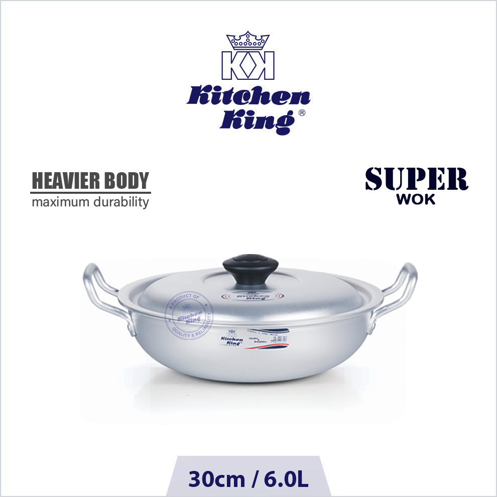 KK Metal-Finish Super Wok (30 CM)