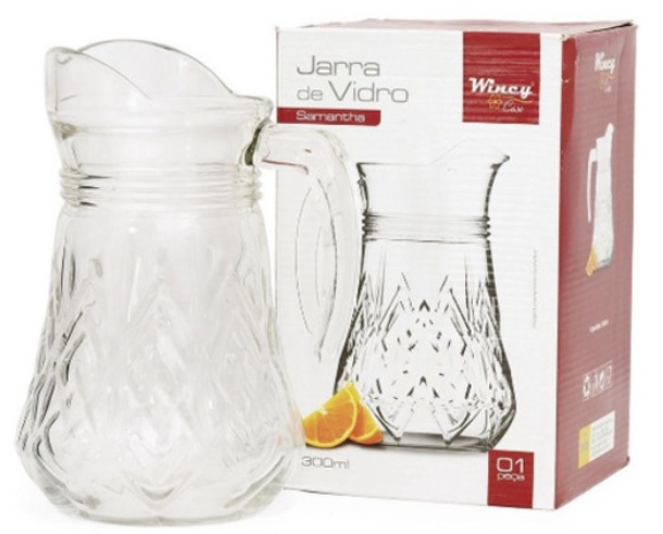 Rocie Jarra Vidro Samantha  Jug 1300ml