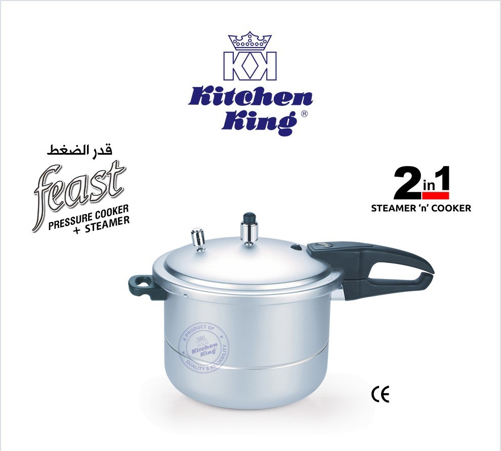 KK Feast Pressure Cooker + Steamer 7 Liter